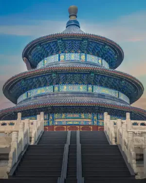 Tempio del cielo Beijing. Cina